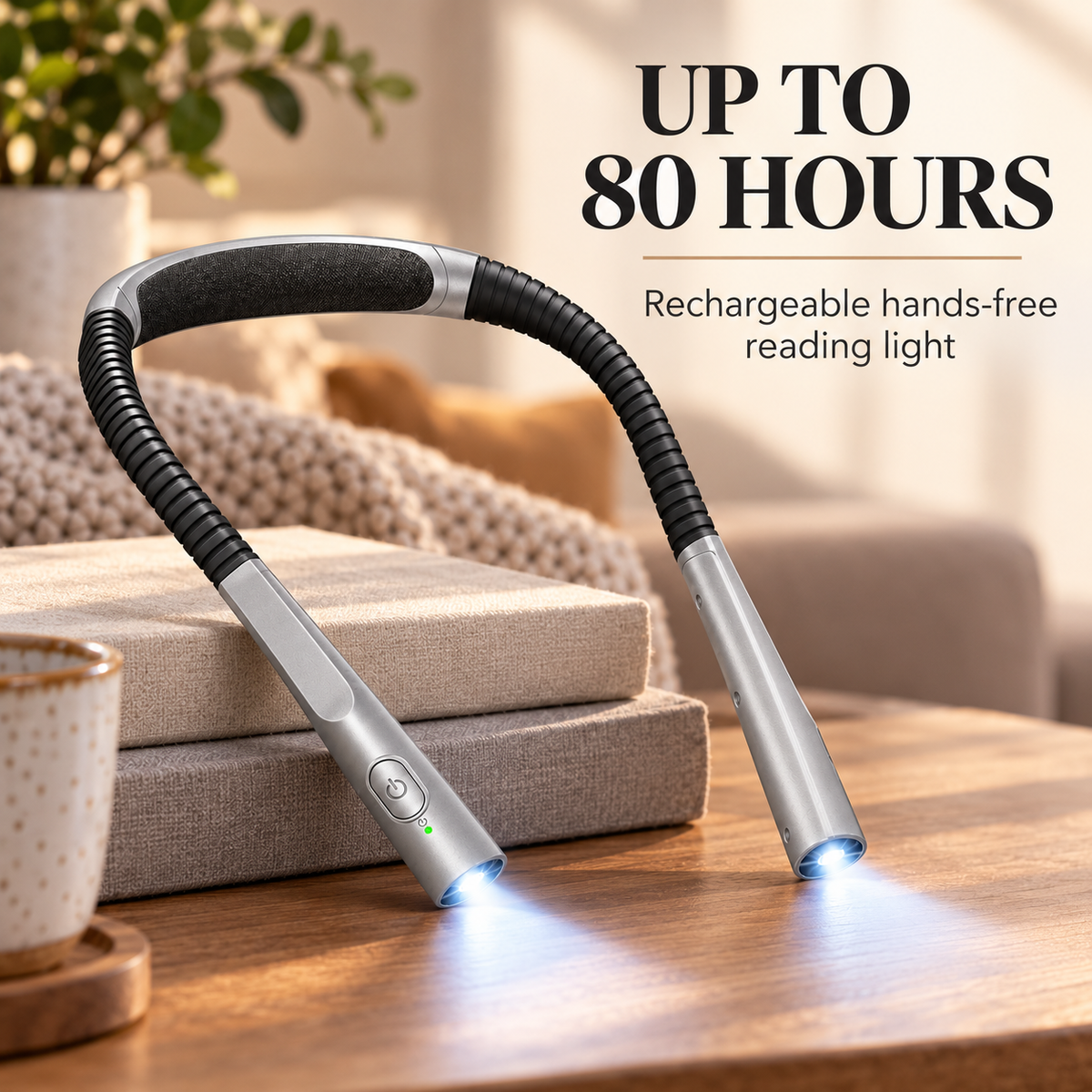 Rechargeable Neck Reading Light specification image 1