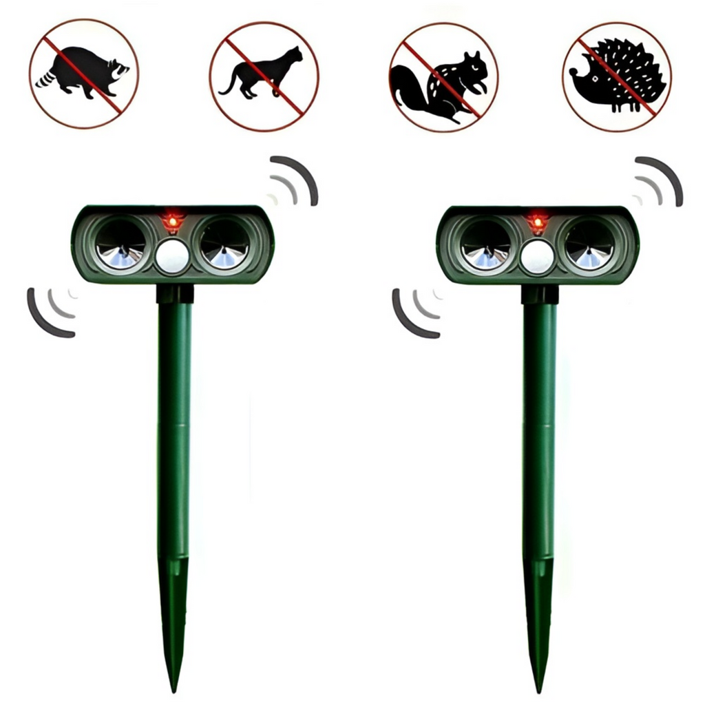 Solar Ultrasonic Deer Repeller with Motion Sensor for Garden
