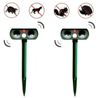 Solar Ultrasonic Deer Repeller with Motion Sensor for Garden