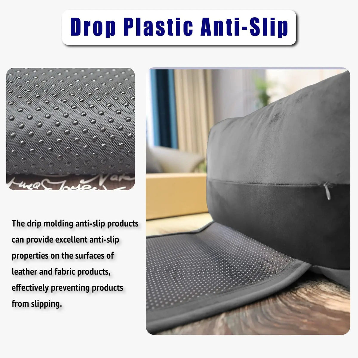 Velvet Non-Slip Headrest Pillow for Recliner & Car