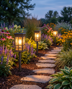 Solar Pathway Lights for Yard and Garden